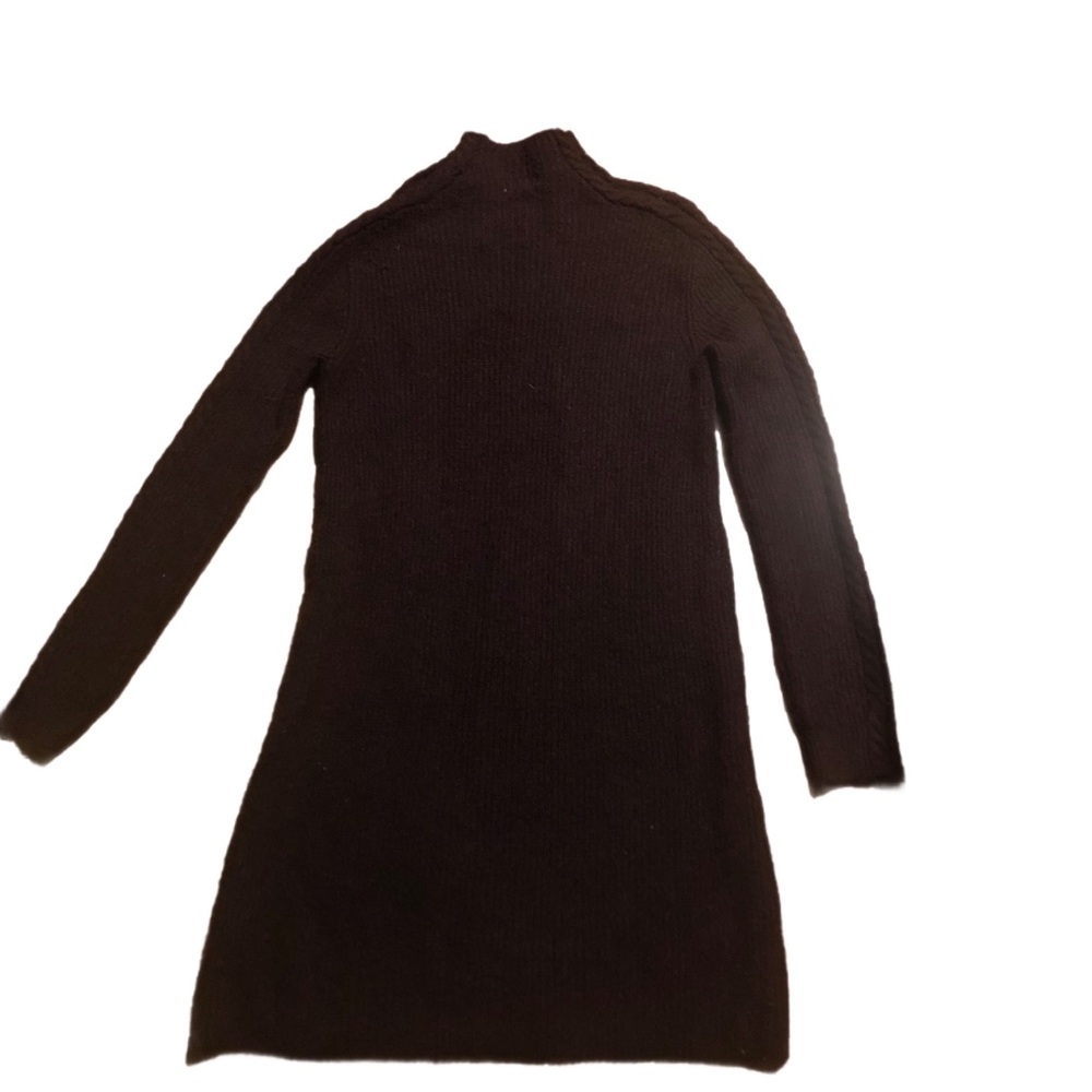 Black Long Sleeve Sweater Dress